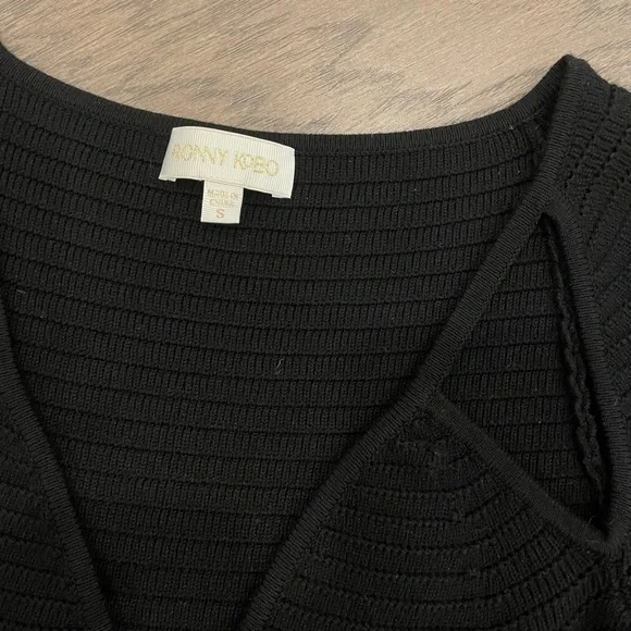 Ronny kobo knit body con dress - Picture 3 of 4